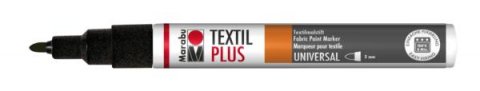 neuveden: Marabu Popisovač na tmavý textil/černý 3 mm