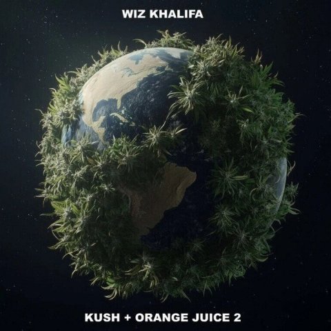 -: 2LP Wiz Khalifa: Kush + Orange Juice 2