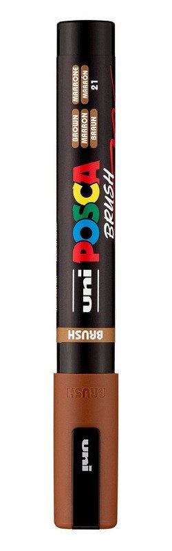 neuveden: Posca popisovač PC-5BR - hnědý 1 - 4 mm