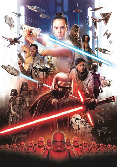 neuveden: Trefl Puzzle Star Wars - Vzestup Skywalkera / 1000 dílků