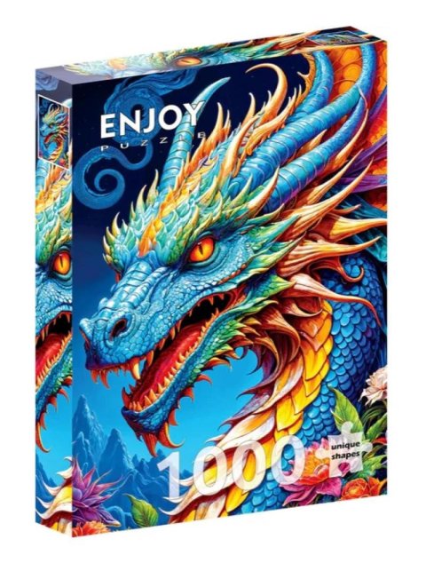 neuveden: Puzzle Modrý drak 1000 dílků