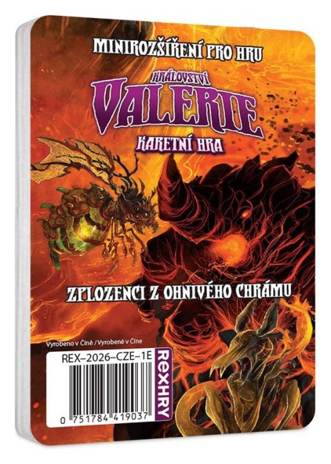 -: Království Valerie: Zplozenci z ohnivého chrámu (minirozšíření)