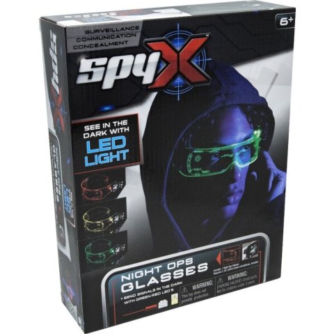-: SpyX Brýle s nočním viděním LED