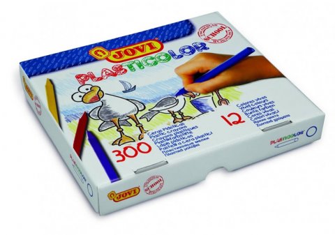 neuveden: JOVI plasticolor kulaté - ekonomické balení 300 ks, 12 barev neuveden: JOVI plasticolor kulaté - ekonomické balení 300 ks, 12 barev