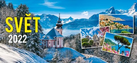 neuveden: Kalendář 2022 - Svět, stolní