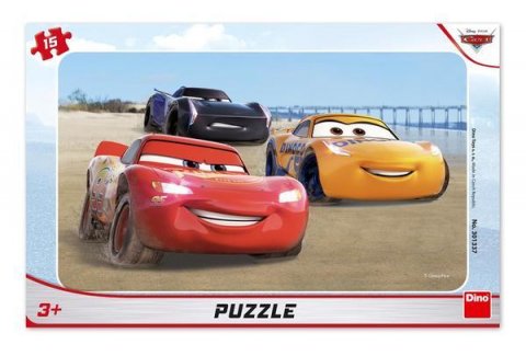 neuveden: Puzzle Cars závodí 15 dílků na podložce neuveden: Puzzle Cars závodí 15 dílků na podložce