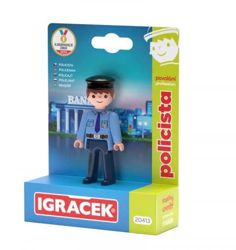 neuveden: Igráček Policista - figurka s příslušenstvím neuveden: Igráček Policista - figurka s příslušenstvím