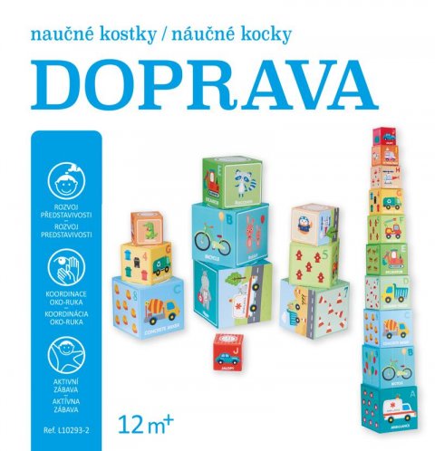 neuveden: Doprava - Naučné kostky neuveden: Doprava - Naučné kostky