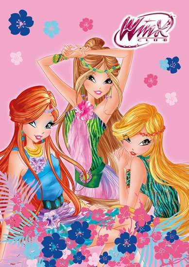 neuveden: Winx club - Omalovánky A4