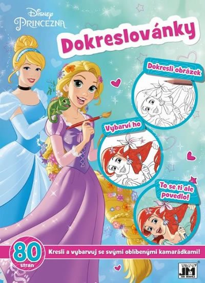 neuveden: Princezny - Dokreslovánky