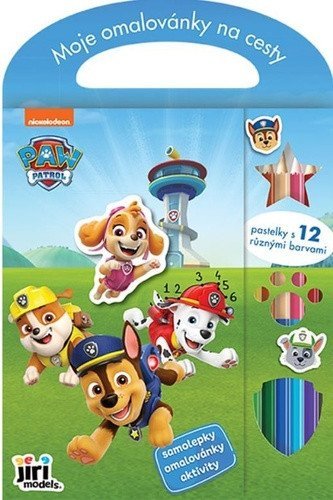 neuveden: Moje omalovánky na cesty Tlapková patrola