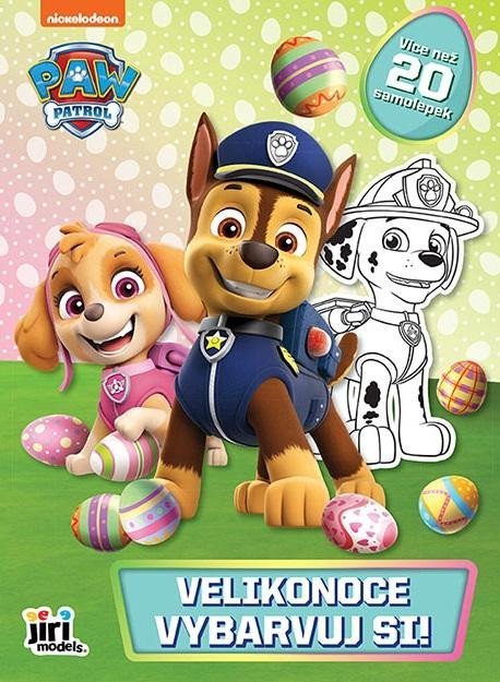 neuveden: Vybarvuj si! Tlapková patrola Velikonoce