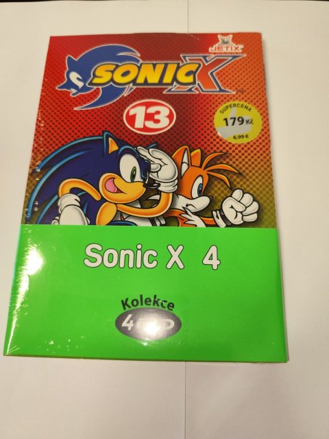 neuveden: Sonic X 4 - kolekce 4 DVD
