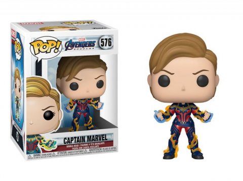 neuveden: Funko POP Marvel: Endgame - Captain Marvel w/New Hair