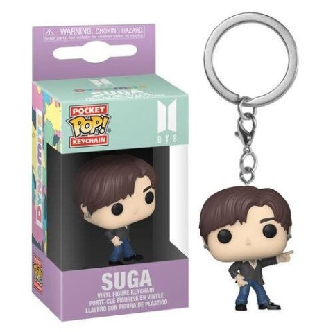 neuveden: Funko POP Keychain: BTS Dynamite - Suga (klíčenka)