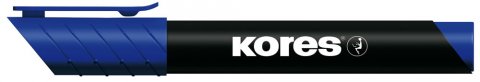 neuveden: Kores K-MARKER Permanentní popisovač, kulatý hrot 3 mm, modrý neuveden: Kores K-MARKER Permanentní popisovač, kulatý hrot 3 mm, modrý