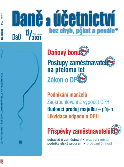 Děrgel Martin: DaÚ 12/2021