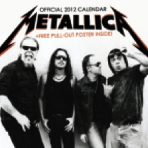 neuveden: Kalendář 2012 - Metallica