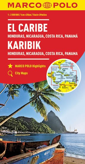 neuveden: Karibik/mapa MD 1:2,5 M