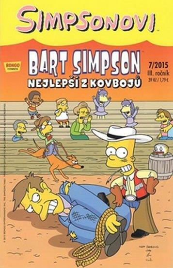 neuveden: Simpsonovi - Bart Simpson 07/2015 - Nejlepší z kovbojů