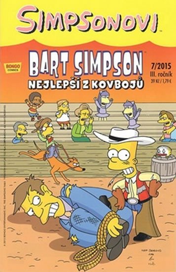 neuveden: Simpsonovi - Bart Simpson 07/2015 - Nejlepší z kovbojů neuveden: Simpsonovi - Bart Simpson 07/2015 - Nejlepší z kovbojů