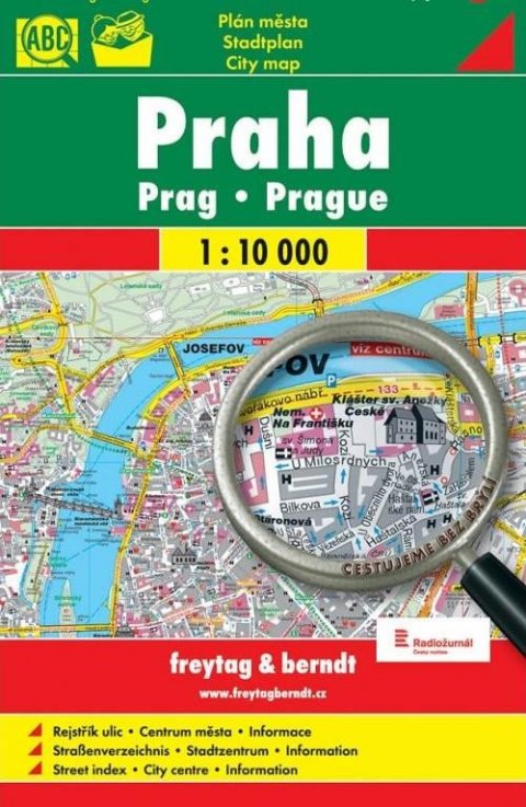 kolektiv autorů: Praha mapa 1:24 000
