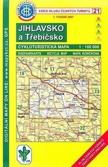 neuveden: KČT C21 Jihlavsko a Třebíčsko