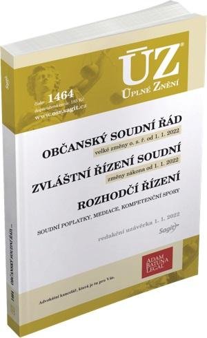 neuveden: ÚZ 1464 Občanský soudní řád, Zvláštní řízení soudní, Rozhodčí řízení, Soudn
