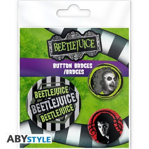 Vochocová Lenka, Rosenfeldová Jana, Kárníková Lydie, Supa Ma: Beeltejuice Set odznáčků