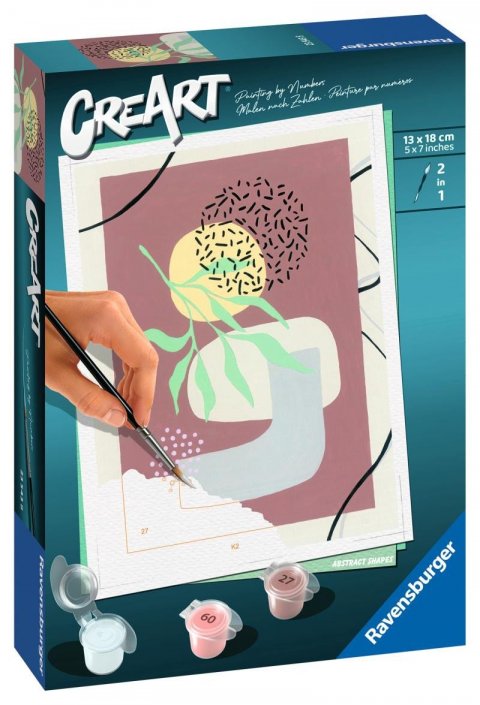 neuveden: CreArt Buď šťastný: Abstraktní tvary