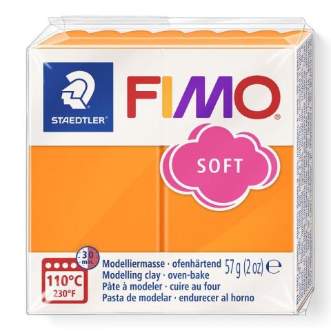 neuveden: FIMO soft 57g - oranžová neuveden: FIMO soft 57g - oranžová