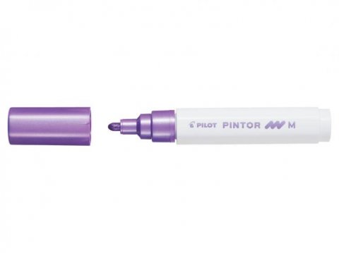 neuveden: PILOT Pintor Medium akrylový popisovač 1,5-2,2mm - metalický fialový neuveden: PILOT Pintor Medium akrylový popisovač 1,5-2,2mm - metalický fialový