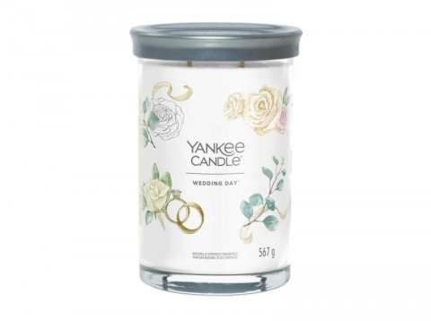 neuveden: YANKEE CANDLE Wedding Day svíčka 567g / 2 knoty (Signature tumbler velký )