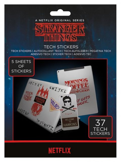neuveden: Samolepky Stranger Things sada 37 ks