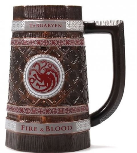 neuveden: Keramický korbel Game of Thrones - Targaryen