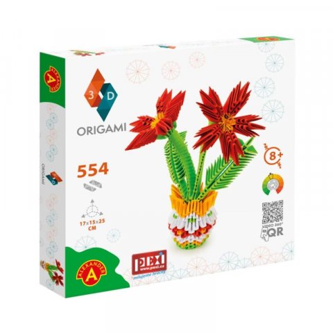 neuveden: PEXI Origami 3D - Květiny neuveden: PEXI Origami 3D - Květiny