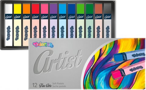 neuveden: Artist - suché pastely 12 barev