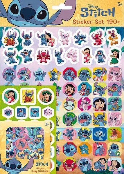 -: Lilo  Stitch - Samolepkový set 190+