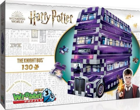 neuveden: Puzzle 3D Harry Potter: Záchranný autobus 130 dílků
