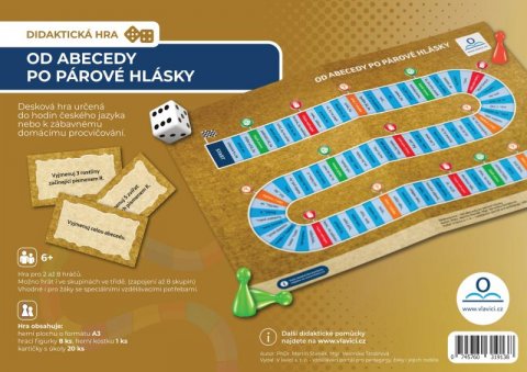 Staněk Martin: Od abecedy po párové hlásky: Desková didaktická hra Staněk Martin: Od abecedy po párové hlásky: Desková didaktická hra