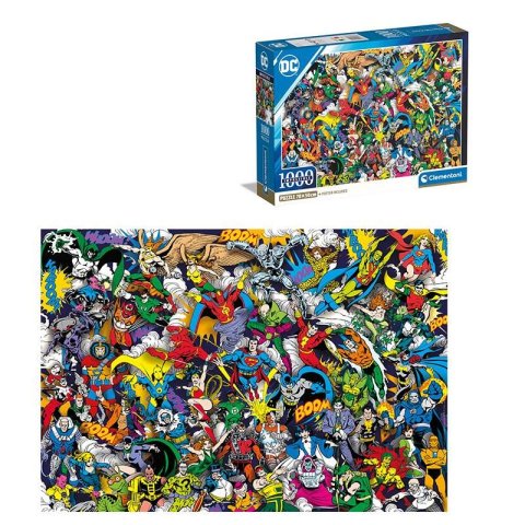 neuveden: Puzzle Impossible: DC Comics 1000 dílků