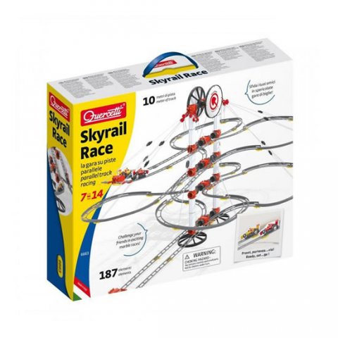neuveden: Skyrail Race parallel track racing - dvojitá závěsná kuličková dráha
