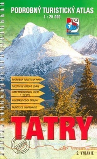 neuveden: Tatry - turistický atlas 1:25 000