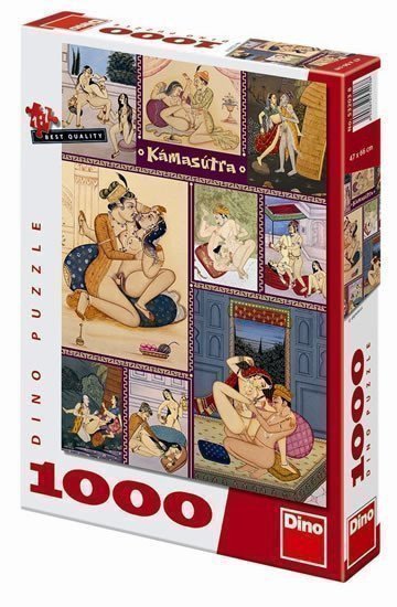 neuveden: Kámasútra - puzzle 1000 dílků
