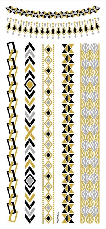 neuveden: Tetování mtalické - 4 druhy