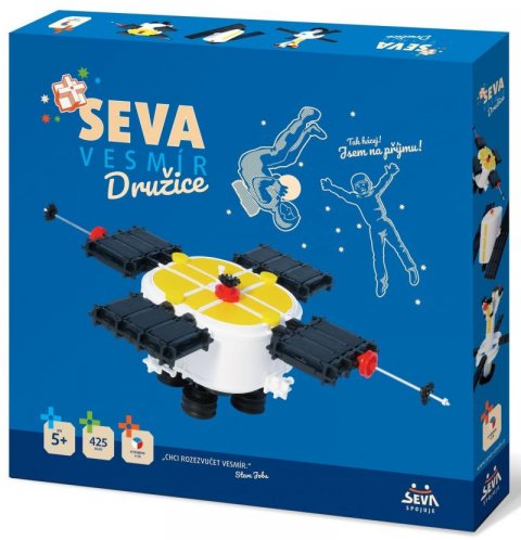 neuveden: Stavebnice SEVA - Vesmír Družice 425 ks