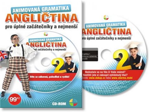 neuveden: Angličtina animovaná gramatika II. - CD