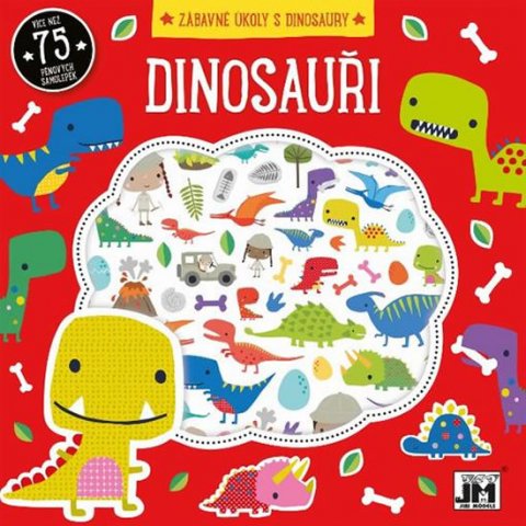 neuveden: Dinosauři - Knížka s pěnovými samolepkami