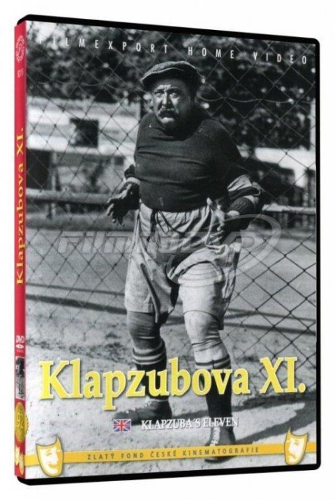 neuveden: Klapzubova jedenáctka - DVD pošeta