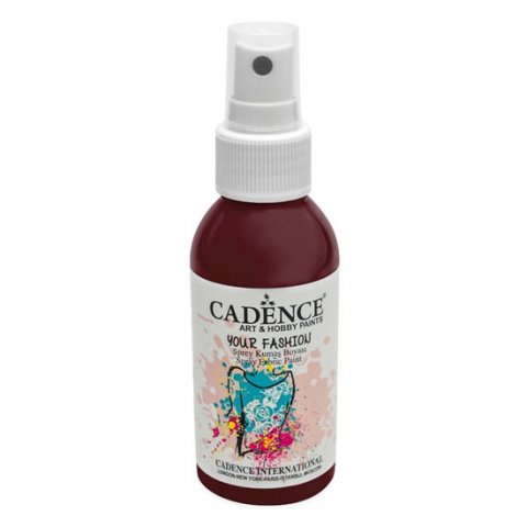 neuveden: Textilní sprej Cadence - bordó / 100 ml